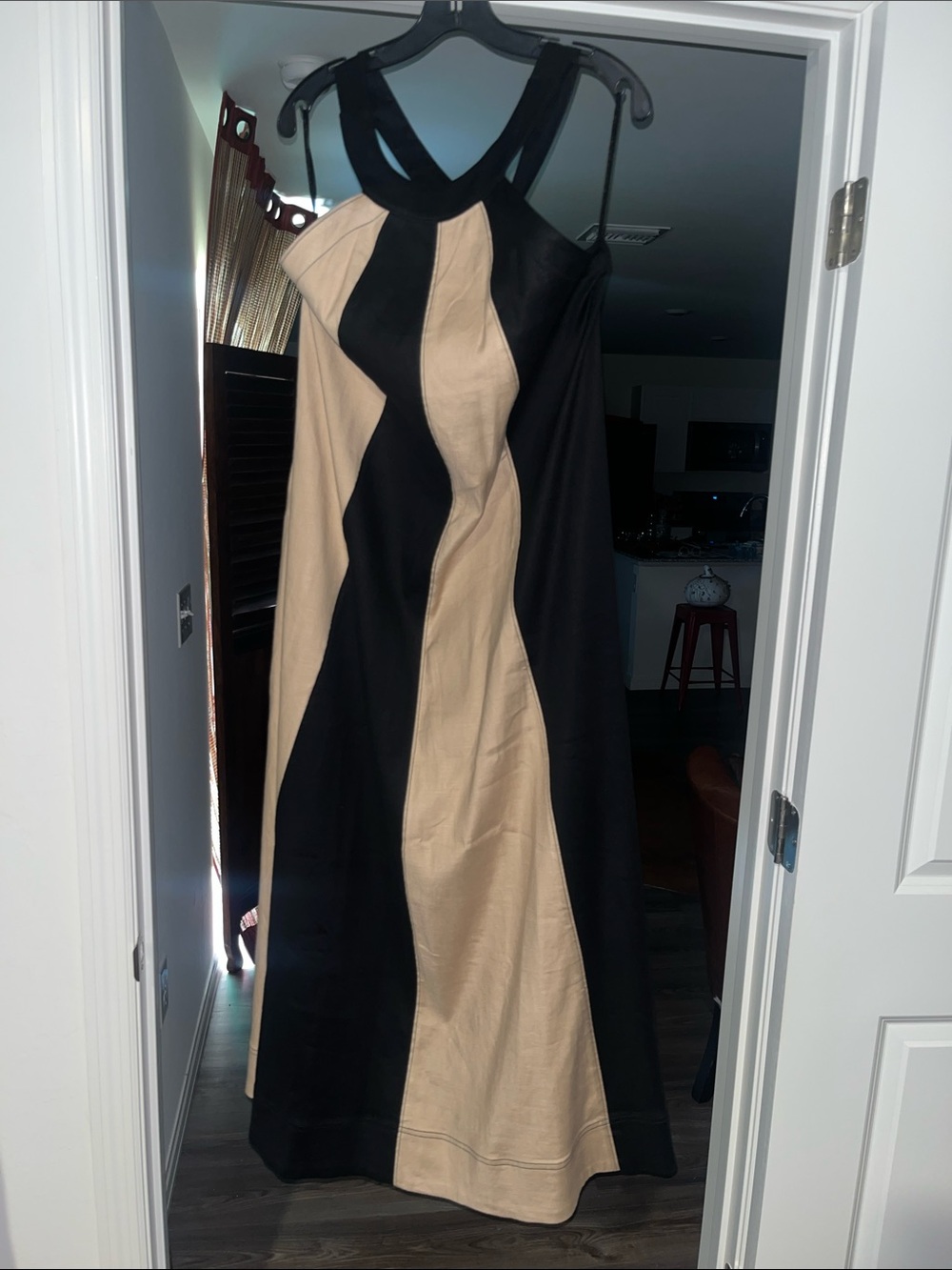 Maeve by Anthropologie Halter Style Maxi Dress Backless open